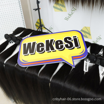 Wholesale Virgin Raw Mink Brazilian Hair Bundle,double Drawn Virgin Human Hair,Wavy Machine Double Weft Hair Extension
